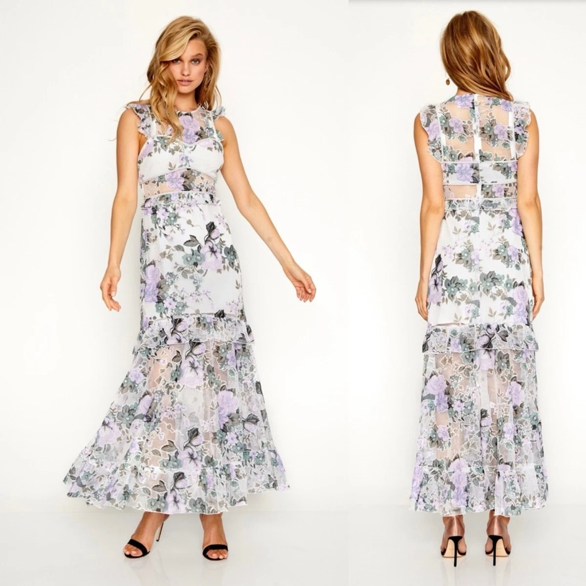 alice mccall oh oh oh maxi dress Alice McCall Oh Oh Oh Maxi Dress- Ivory Garden