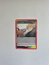 In Exchange Show Me Your Dreams UE22BT/CSM-1-076 carta