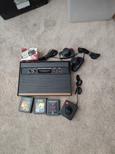 Atari 2600 4-Switch Console Woody Sunnyvale P...