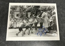 Jerry Maren Autographed 8.5x11 Photo WIZARD OF OZ MUNCHKIN Inscription JSA
