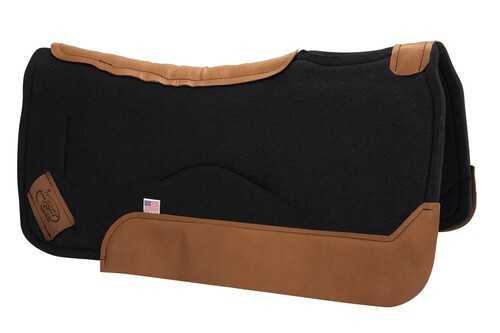 Almohadilla de sillín Impact Gel Contour Classic Western - Imagen 2 de 6