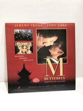 M Butterfly Widescreen Laserdisc LD David Cronenburg Jeremy Irons