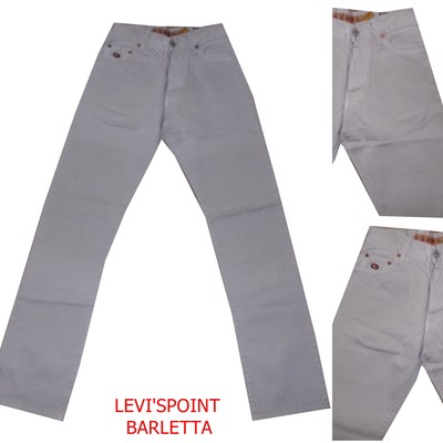 Men's Energy Jeans Cotton Summer Beige Wide Leg W28 42