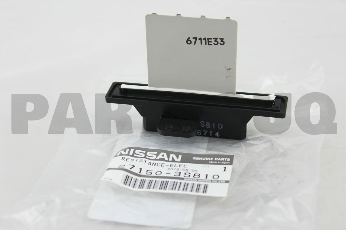 271503S810 Genuine Nissan RESISTANCE-ELECTRIC 27150-3S810 | eBay
