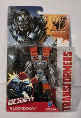 Transformers 2014 Age of Extinction LOCKDOWN Action Figure Car Missile Blast