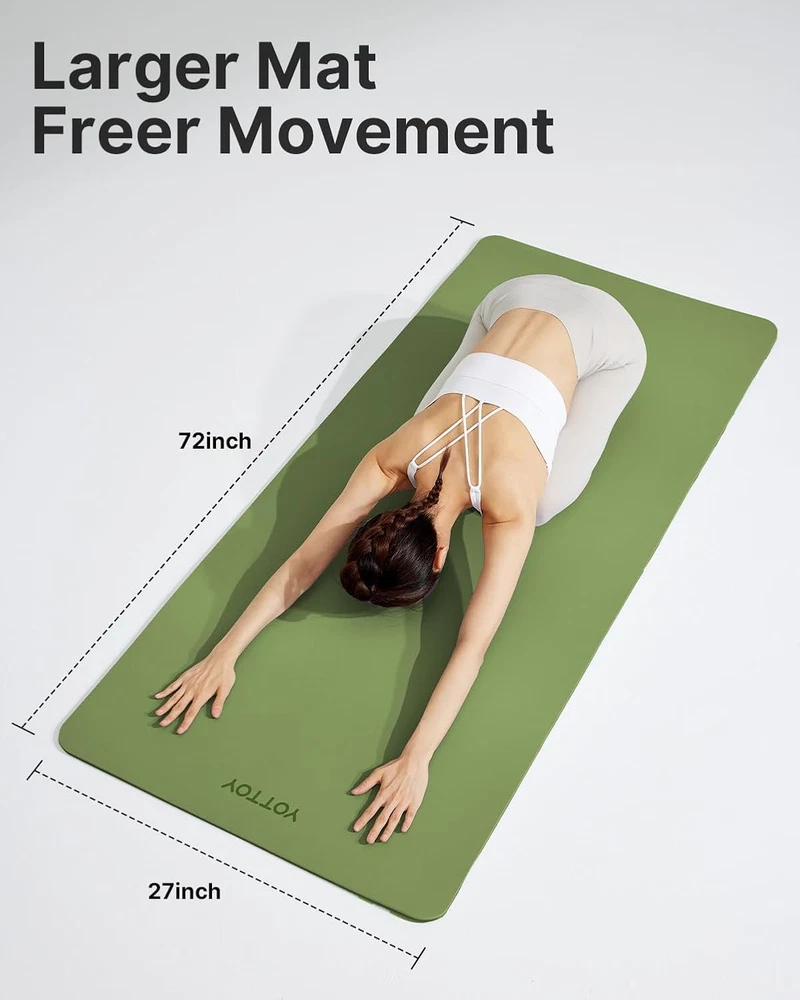 Premium Non-Slip Hot Yoga Mat with Anti-Tear Technology, Eco-Friendly Natural Rubber, and Superior Cushioning for Ultimate Comfort and Stability Premium Non-Slip Hot Yoga Mat with Anti-Tear Technology, Eco-Friendly Natural Rubber, and Superior Cushioning for Ultimate Comfort and Stability