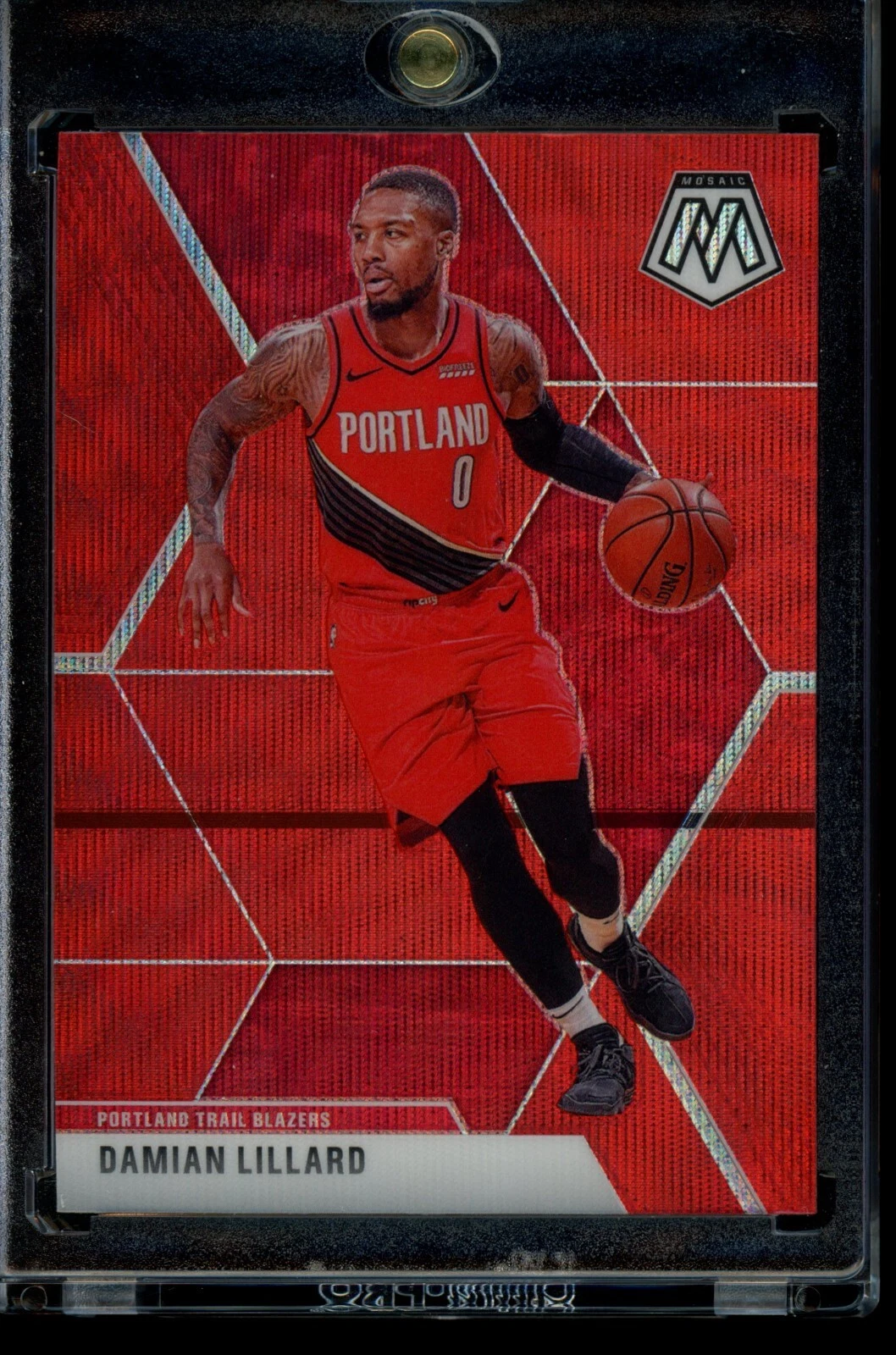 Damian Lillard trading card