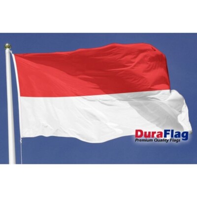 Indonesien Indonesische Flagge Tisch Hand wehende Flaggen Wimpel Scrunchie Displays