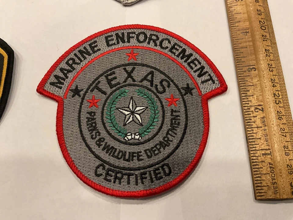 Policía Estatal de Texas Juego de parches coleccionables tamaño completo 5 parches nuevos tamaño completo Foto 2 de 4