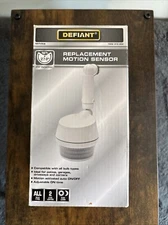 Defiant 270 Degree Replacement Motion Sensor and Incandescent Lights in White