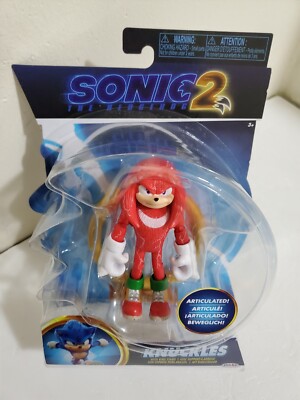 Sonic the Hedgehog 2 Movie Knuckles Action Figure [Ring Stand]