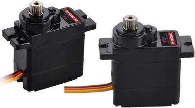 2Pcs 13G FH-9025 Digitale Micro Servo Met Metal Gear 2.35/2.5Kg Koppel Borstel R
