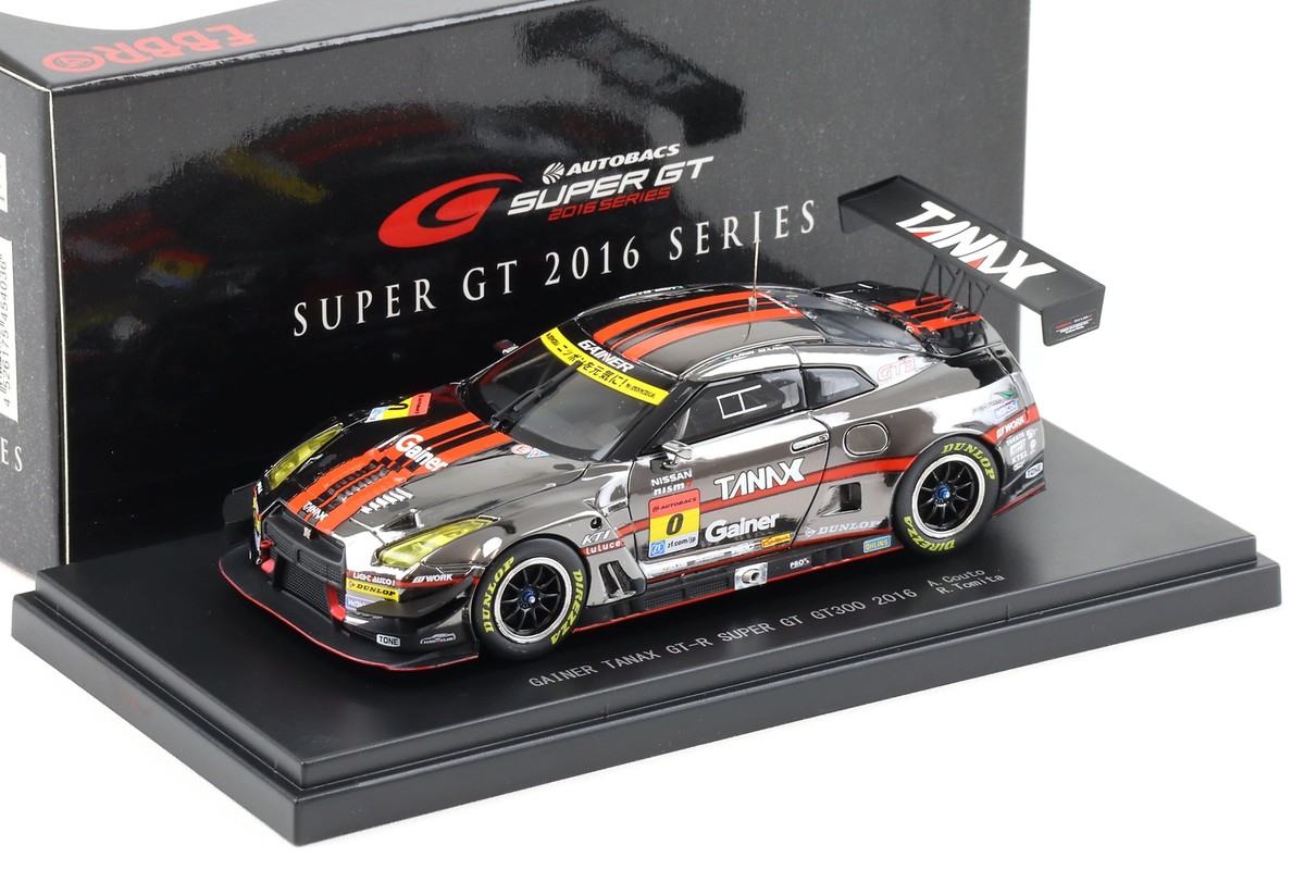 1:43 Ebbro Nissan GT-R Super GT300 GAINER TANAX #0 Couto