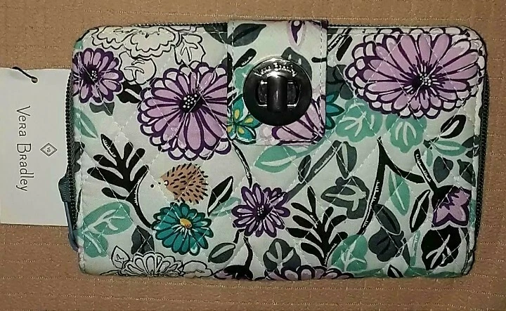 Vera Bradley Exclusive FREE PENS Penelope s Garden Turnlock