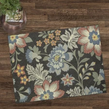 Fade & Stain Resistant Stylish Multi Area Rug With Skid-Resistant Latex Backing