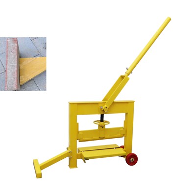 Max 5.9inch Thickness Manual Paving Tool Block Brick Splitter Cutter Pavers Tool