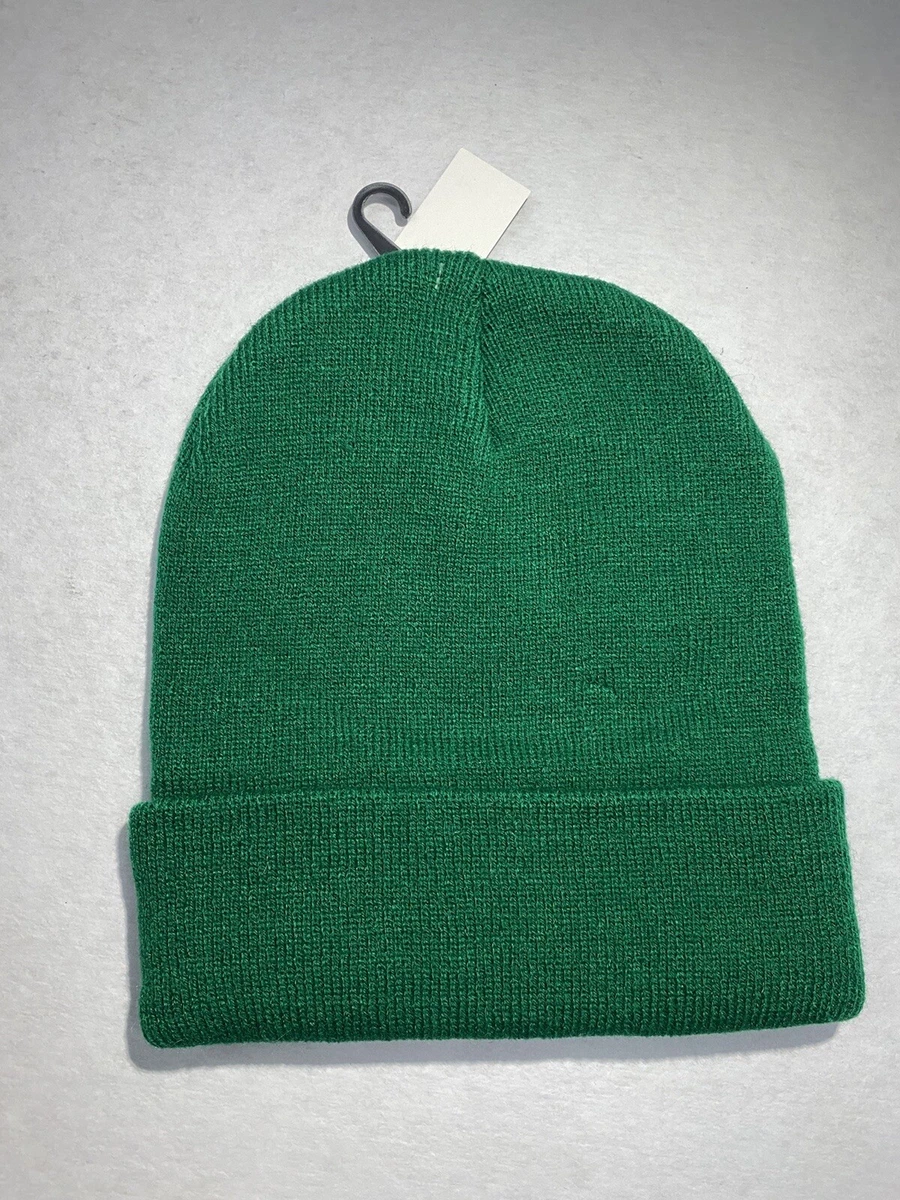 Unisex knit beani hat cuffed beanies for men women warm winter hat