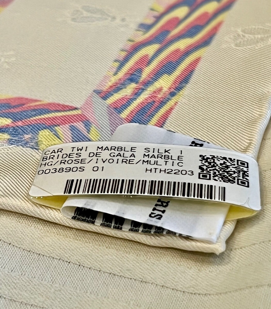 Hermes Marble Silk Brides De Gala Silk Scarf 90cm New In Box