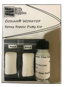 Corian Worktop Epoxy Repair Putty Kit Repairs Chips Cracks