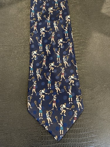 Henry Alan Tennis Themed Tie