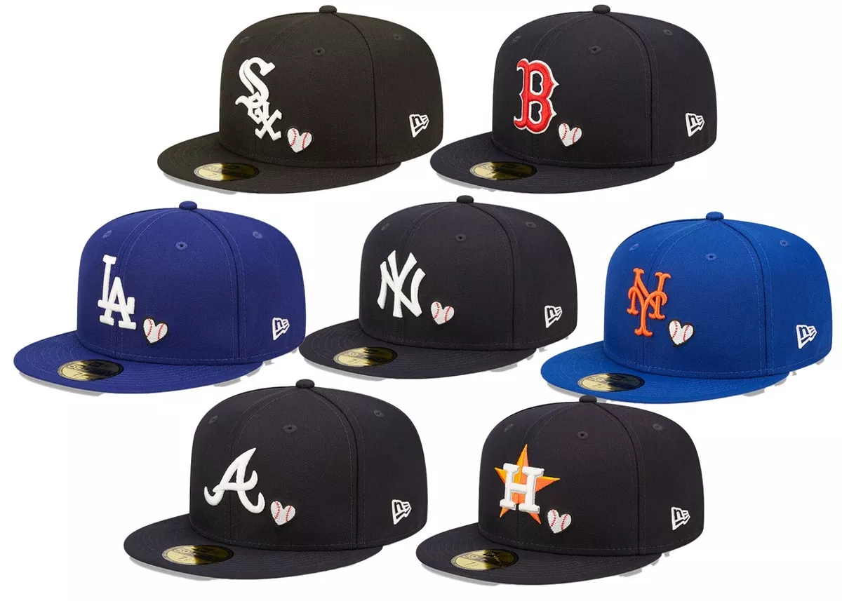 NEWERA NEW ERA 59FIFTY 5950 Fitted CAP *Team Heart* Yankees Dodgers RED SOX  METS