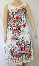 Jostar, Travel Knit Dress, MID A-Line, Tank, Stretchy NO-IRON poly/span.  U182