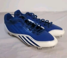 Adidas Baseball Cleats Men's Metal 14 Adizeron Blue& White Sprint Frame Protrax