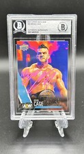 Brian Cage Autograph Signed 2021 Upper Deck  AEW First Edition - Beckett
