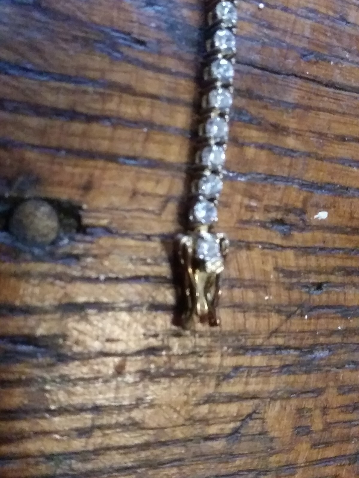 Kenneth Jay Lane KJL Signed Tennis Bracelet Desig… - image 3