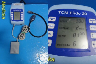 Nouvag TCM Endo 20 Endodontic Rotary System W/ Foot-Control & Power Cord ~ 22279