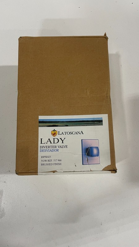 LaToscana 89PW425 Lady 3 Way Diverter, Brushed Nickel
