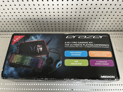 Medion 4-IN-1 Pro Gaming Kit Sealed Brand New 2 Year Factory Warranty