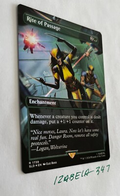 MTG Rite of Passage RAINBOW FOIL Secret Lair x MARVEL #1739 NM/M