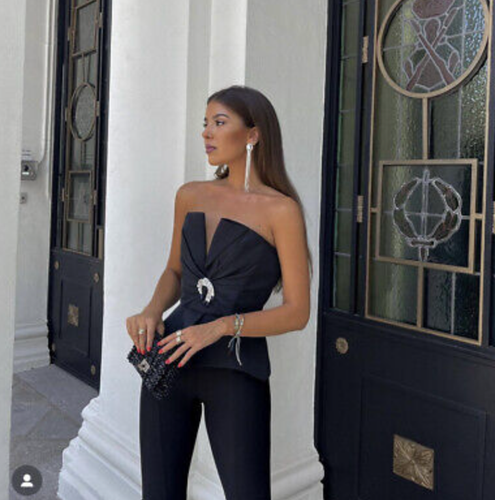ZARA WOMAN NWT SS22 BLACK BUSTIER TOP LIMITED EDITION SIZES S 7747/660 |  eBay