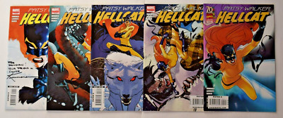PATSY WAKER HELLCAT 5 ISSUE COMPLETE SET 1-5 (2008) MARVEL COMICS