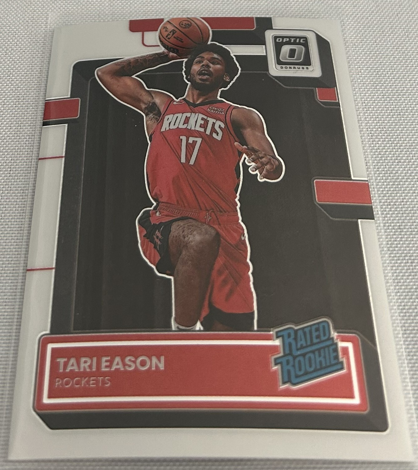 2022-23 Panini Donruss Optic Basketball Tari Eason Houston Rockets Rookie #203