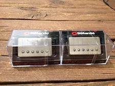 DiMarzio Regular Spaced PAF 36th Anniversary Neck/Bridge Set Aged Nickel Covers