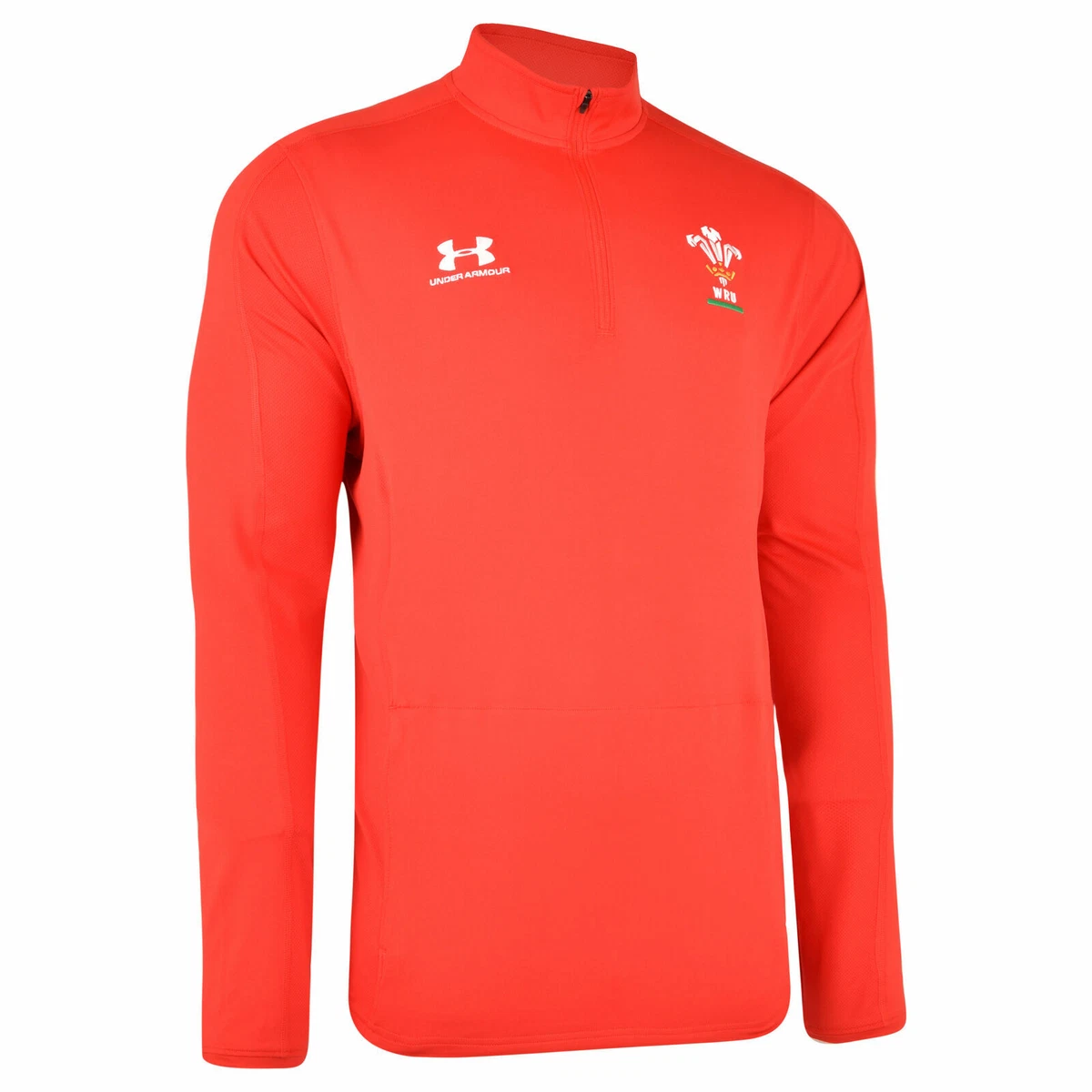 Under Armour WRU Wales 1 4 Zip Jacket Adults Welsh Rugby Pullover