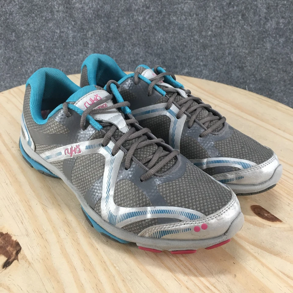 Ryka Shoes Womens 10.5M Influence Training Sneakers Gray Lace Up Low Top Comfort - Image 3 of 4