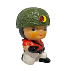 Rare VTG 60s 4" PHANTOM AGENTS NINJA BUTAI GEKKO SOFUBI Fig Toy Bullmark POPY JP