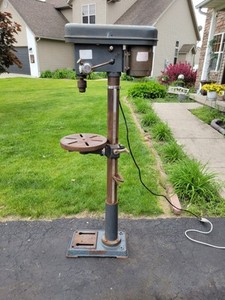 Cummins Tool Company 13" Drill Press 5 Speed Single Phase Made In Chicago Works