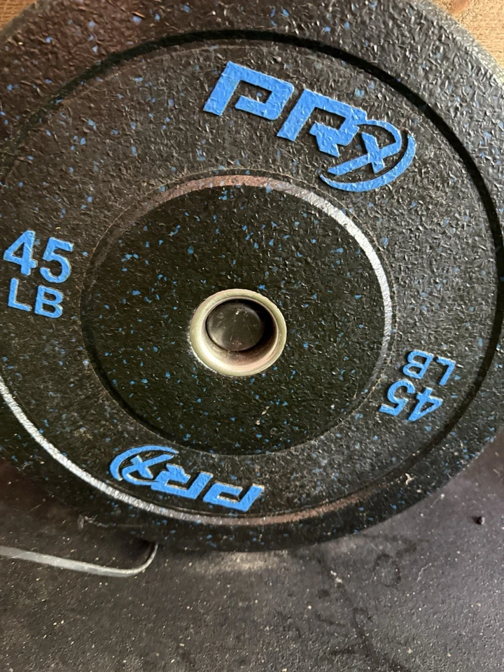 PRX Bar And Weight Set …..Bar,45’s,35’s, 25’s, 10’s - Image 2 of 4