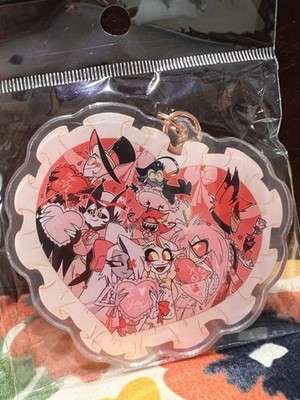 Hazbin Hotel: Valentine's Day 2026 - Hotel Staff Keychain | eBay