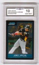 2006 BOWMAN CHROME JOEY VOTTO ROOKIE BASEBALL CARD CINCINNATI REDS FIRST BASE