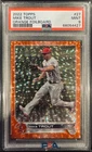 2022 Topps Series 1 Mike Trout #27 Orange Foilboard  /299 PSA 9 LOW POP