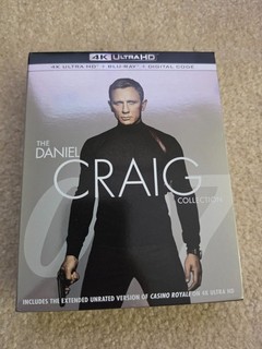 James Bond: the Daniel Craig Collection (4K Ultra HD Blu Ray)