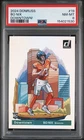 154021530 Bo Nix 2024 Panini Donruss #19 Downtown! SSP Rookie RC PSA 8