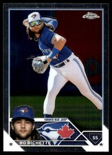 Bo Bichette 2023 Topps Chrome #11 Toronto Blue Jays FREE SHIPPING AutographDen