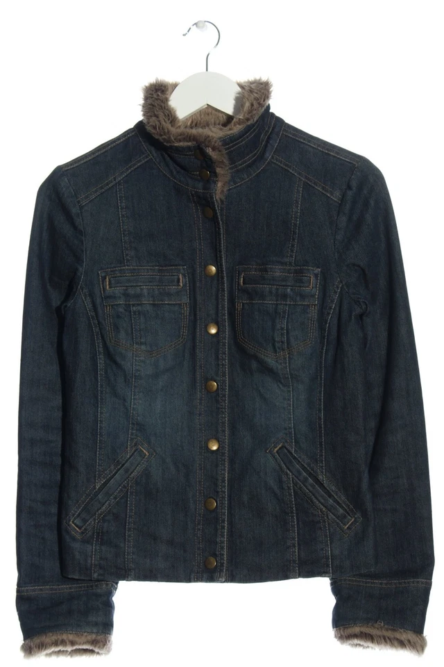 PRINCIPLES Cazadora vaquera Mujeres Chaqueta Talla EU 36 azul Apariencia vaquera - Imagen 4 de 4