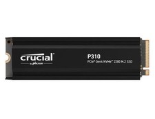 Crucial P310 2TB Gen4 2280 NVMe SSD w Heatsink 7100/6000 MB/s R/W 440TBW